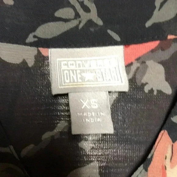 Converse One Star Floral Top, XS - Picture 2 of 5